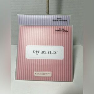 Close to my Heart Music-Themed Acrylic Stamp sets